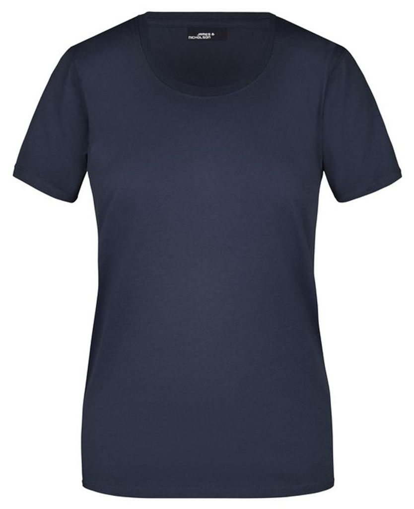 James and Nicholson - "Basic" T-Shirt für Damen LT2799 (L) (Marine)