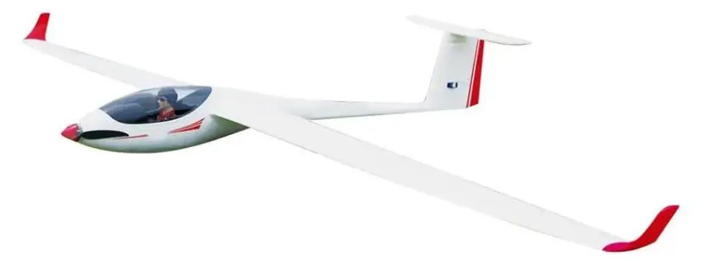 Planeur ASW-28 RC en kit à monter de 254 cm d'envergure en mousse EPO