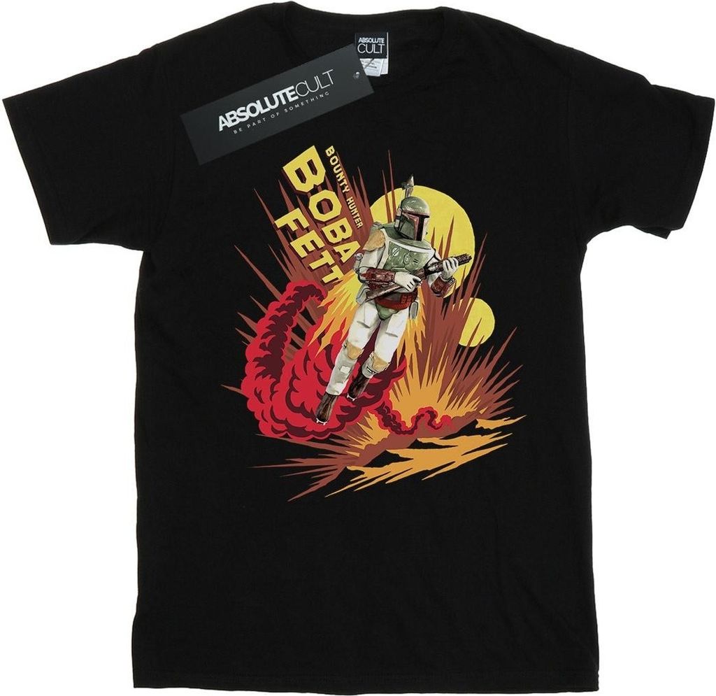 Star Wars - "Rocket Powered" T-Shirt für Herren BI46289 (S) (Schwarz)