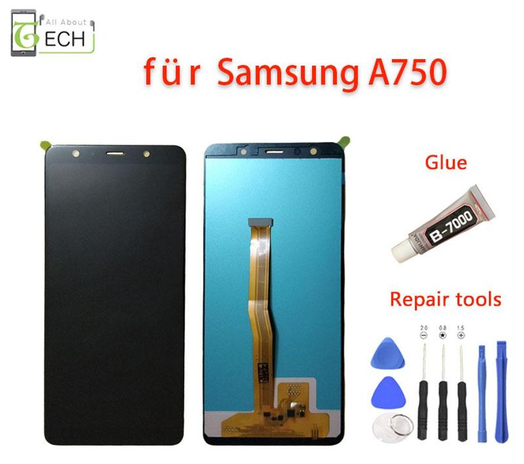 LCD Display für Samsung Galaxy  A7 A750F 2018 Touchscreen Produktbild 