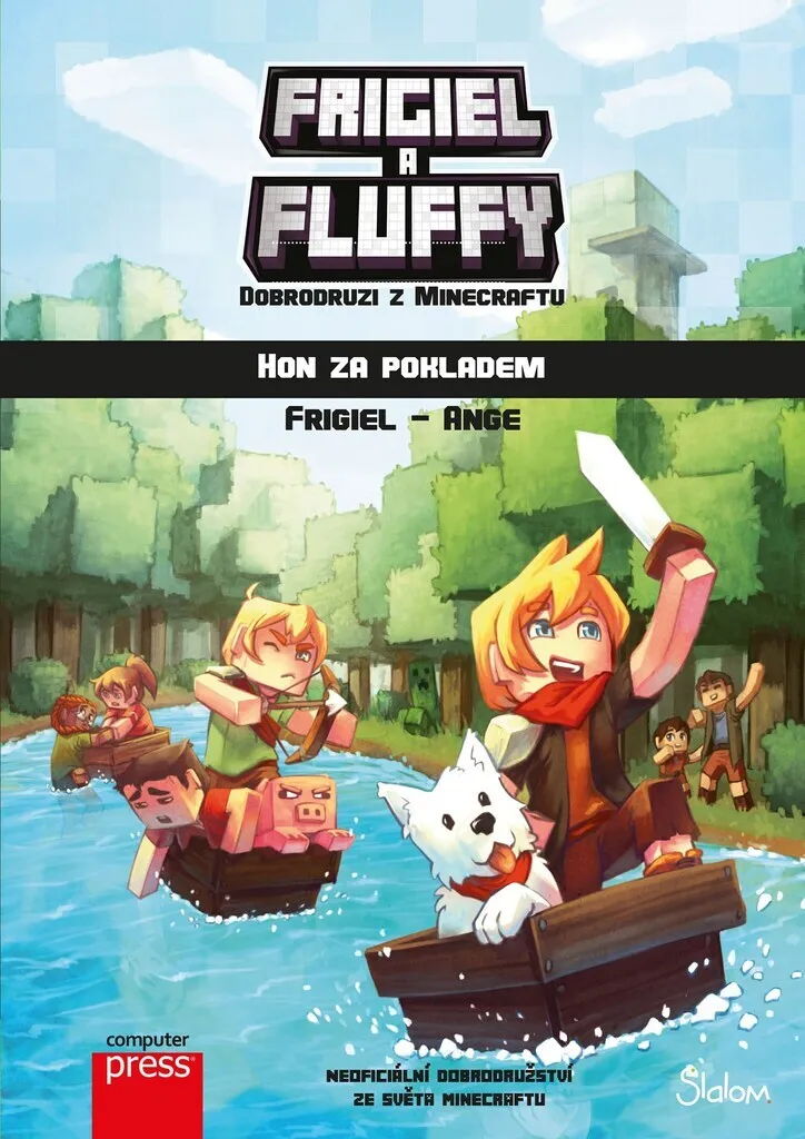 Livre de Lecture Minecraft Frigiel et Fluffy Tome 1 Pour Enfant Fan du Jeu