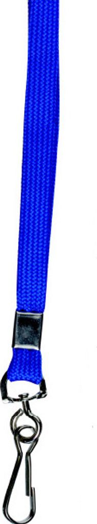 Umhängebänder mit Haken, blau, VPE=12 St.