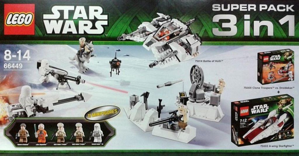 Star Wars 3in1 Super Pack (75000, 75003, 75014) Produktbild 