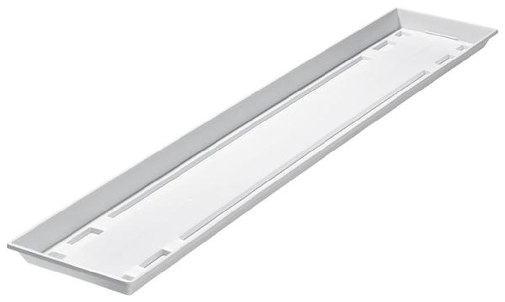 Geli Soucoupe pour caisse de balcon STANDARD blanc 80 cm - Image du produit 