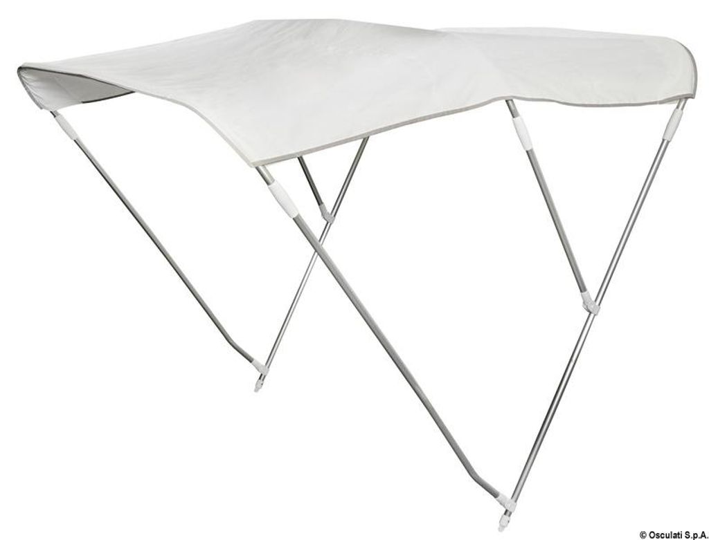 Bimini | Sonnenverdeck mit 2 Alugestängen pro Seite, Produktbild 