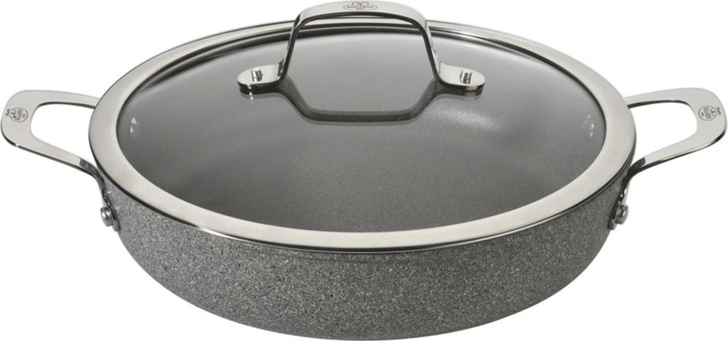 ZWILLING Poêle à servir avec couvercle 28cm ronde granitium Image du produit 