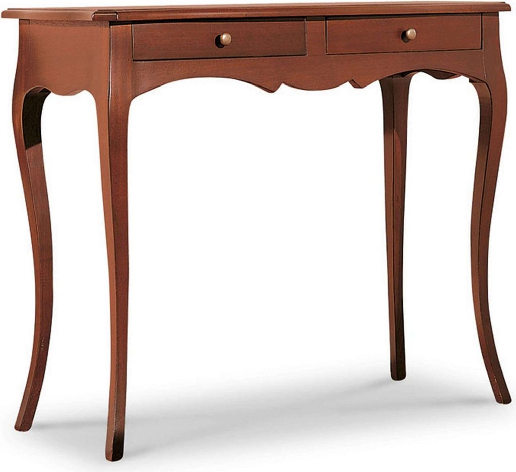 Milani Home - Consolle In Legno Massello 95x41x80 - Tinta Immagine del prodotto 