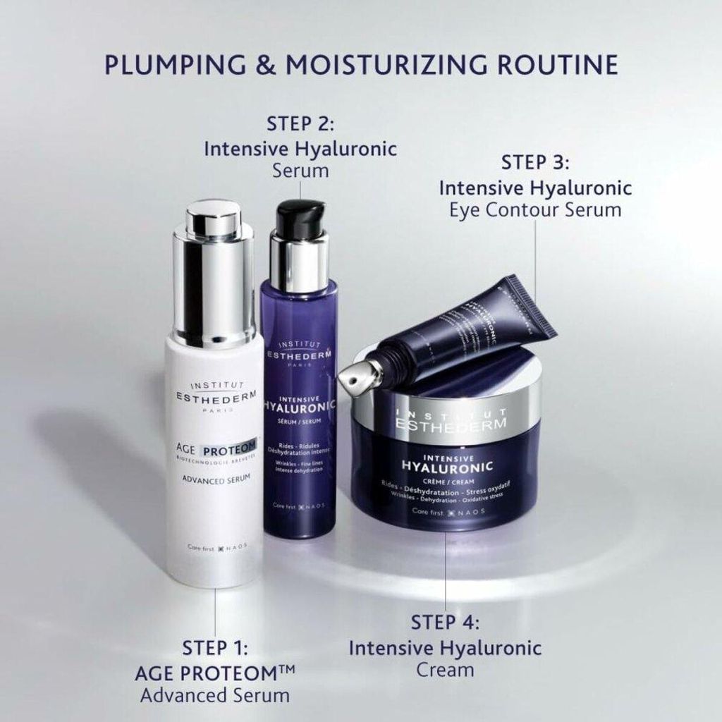 Institut Esthederm verjüngendes Augenserum Intensive Hyaluronic+ Anti-Wrinkle Refreshing Eye Serum 15 ml