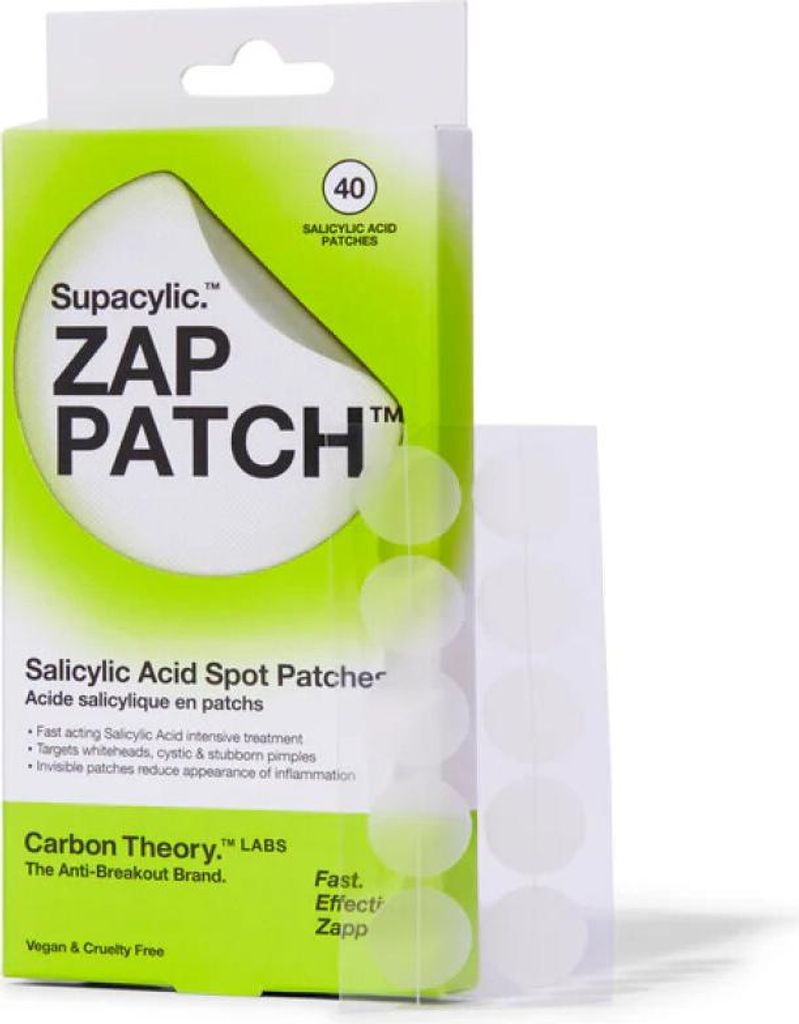 Carbon Theory Supacylic Acne Patches Zap Patch With Salicylic Acid - 40 Pieces