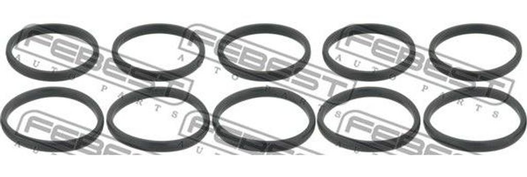 FEBEST RINGWH-016-PCS10 Dichtung, Kühlmittelflansch OE 06E103181B kompatibel mit Touareg, Q7, Q5, A8 4H, A7 4G, A6 4G, A6 4F, A5 8T, A5 8F, A4 8K,...