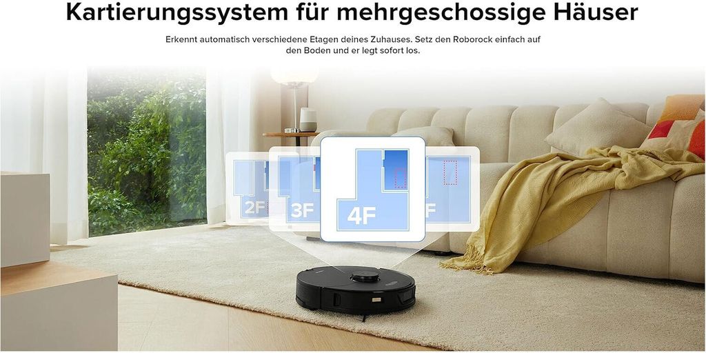 Roborock S7 Max Ultra Staubsauger Roboter 5500Pa mit Empty Produktbild 66