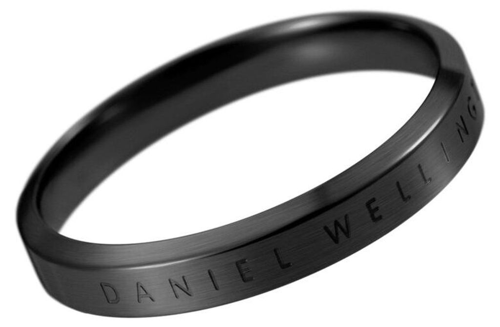 Original schwarzer Ring Classic DW00400 - Kreislauf: 66 mm