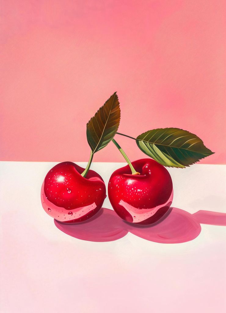 Plakat 13x18cm Saftige Offensichtliche