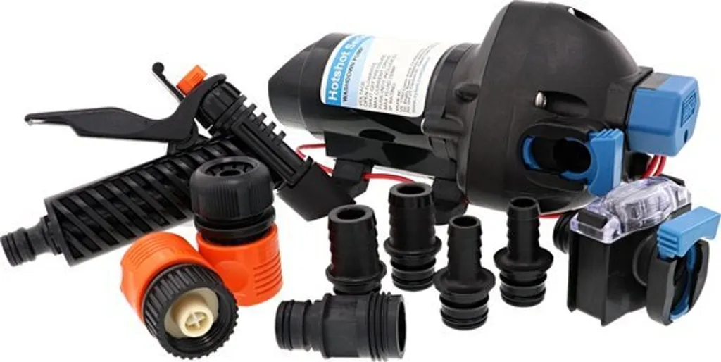 Pompe de Lavage de Pont pour Bateau de Pêche et Plaisance Jabsco 11 l/m