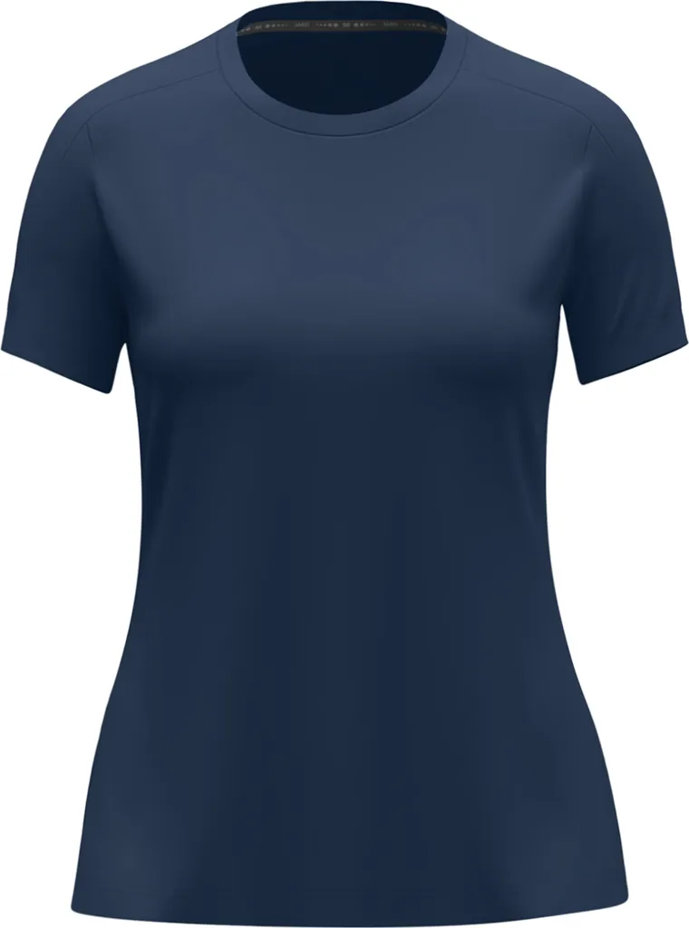 T-shirt en coton pour femme bleu marine JAKO 6105D coupe cintrée en S