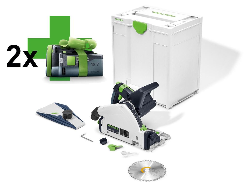 Festool TSC 55 KEB-Basic-5,0 akumulatorowa zagłębiarka 18 V Zdjęcie produktu 
