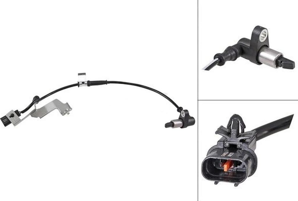Sensor Raddrehzahl passiver Sensor 510 mm Kabel A.B.S. für MITSUBISHI L200