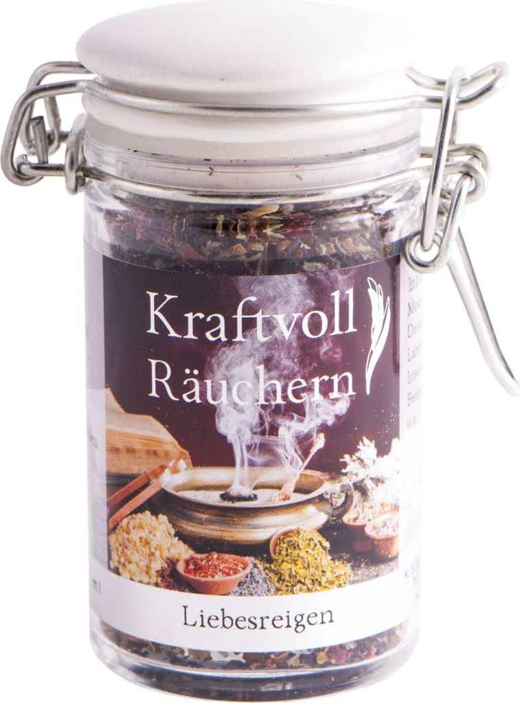Liebesreigen - Kraftvolles Räuchern - Räuchermischung 60ml