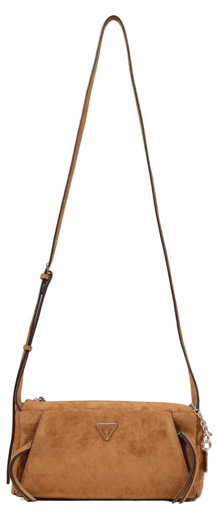 Guess COLEEN LOGO SMALL SA Damen Tasche Braun : Größe - UNICA Größe: UNICA