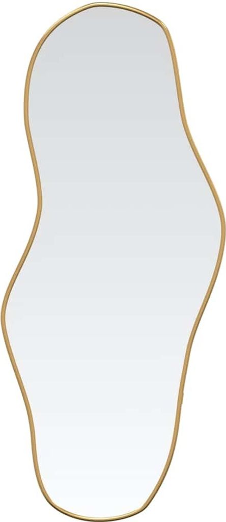 vidaXL Nástenné zrkadlo Golden 70x30 cm Obrázok produktu 