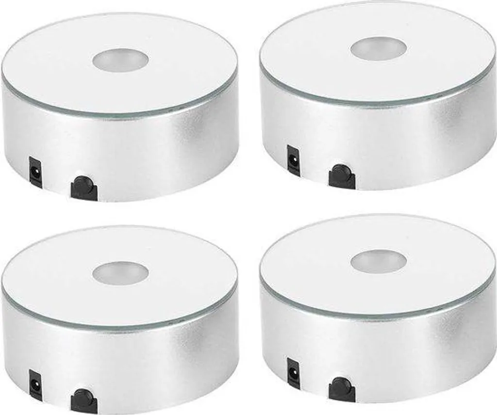 Éclairez vos cristaux ternes avec ce socle lumineux à 6 effets LED