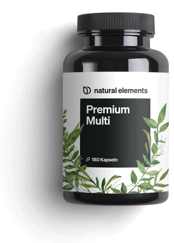 Premium Multi Kapseln - 180  Kapseln_für 3 Monate Produktbild 
