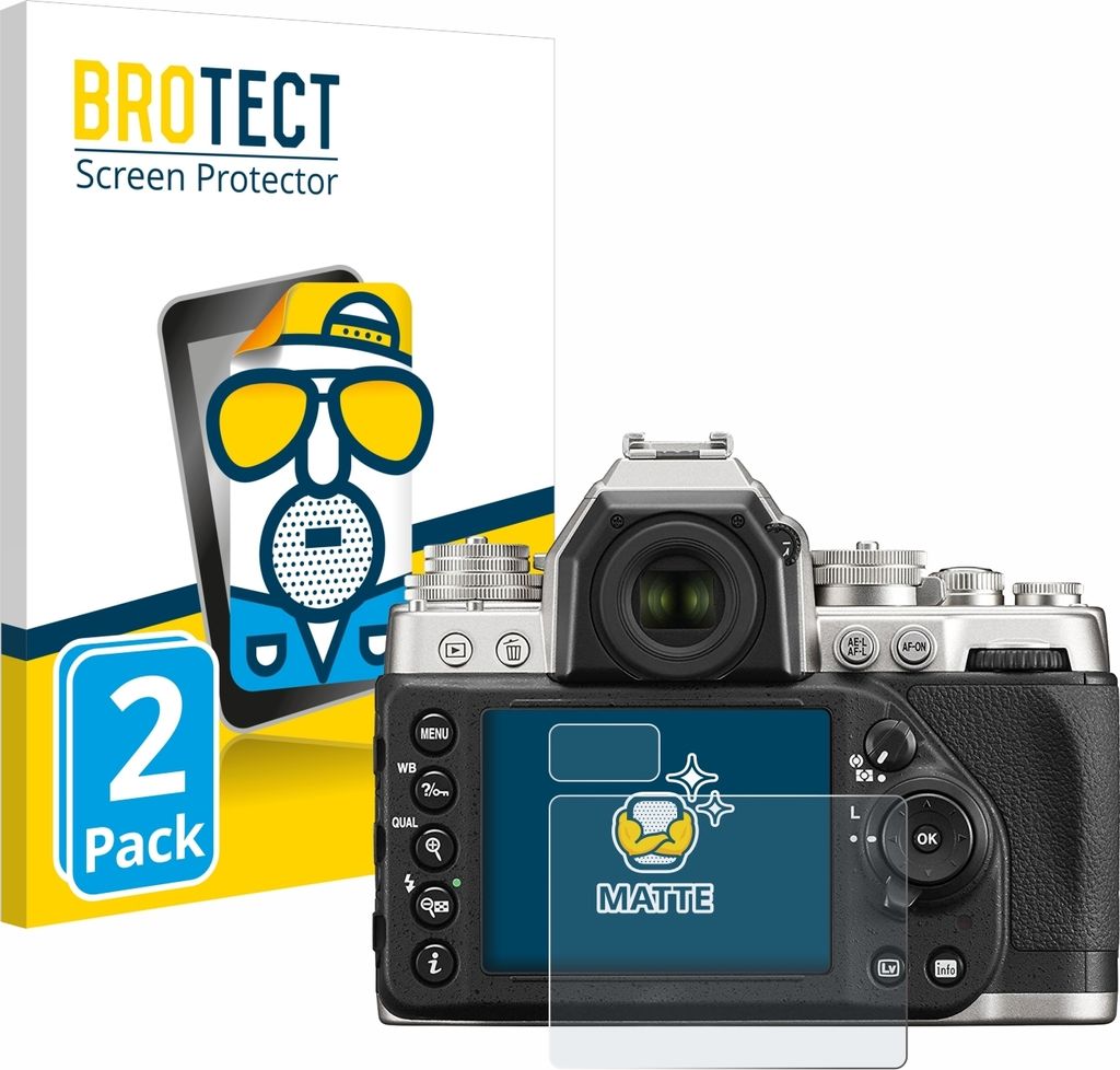 2x BROTECT Schutzfolie für Nikon Df Displayschutz Produktbild 