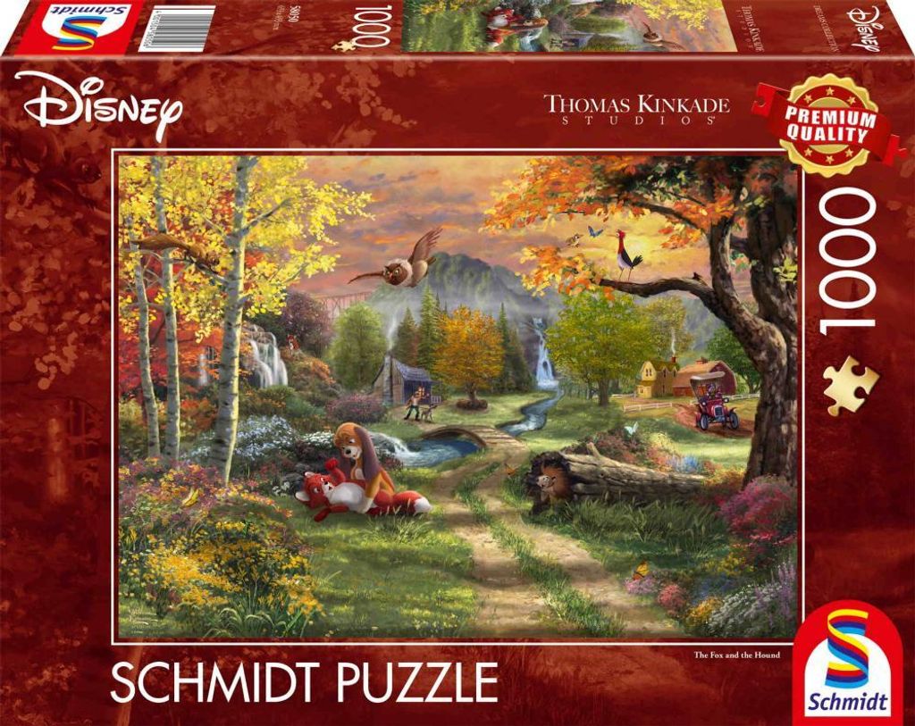 Schmidt Spiele 58050, 1000 kusov, rozprávky, 3 rok / roky Obrázok produktu 