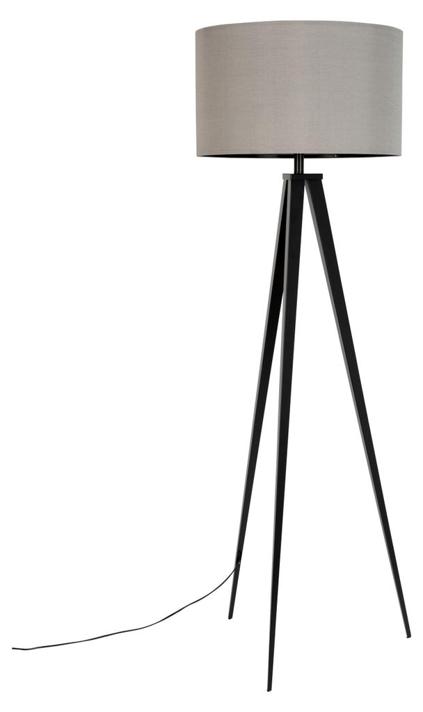 Zuiver Tripod Stehlampe Mit Stativ Schwarz/ Grau Produktbild 
