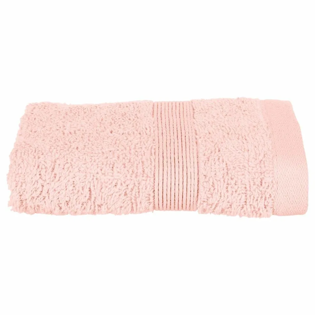 Asciugamano Ospiti Rosa Essentiel 30x50 cm - Cotone 450 g/m² Atmosphera