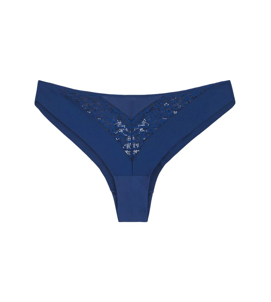 Triumph Vivid Spotlight Brazilian, Farbe: Deep Water WG/6722, Größe: 36 Mini Slip