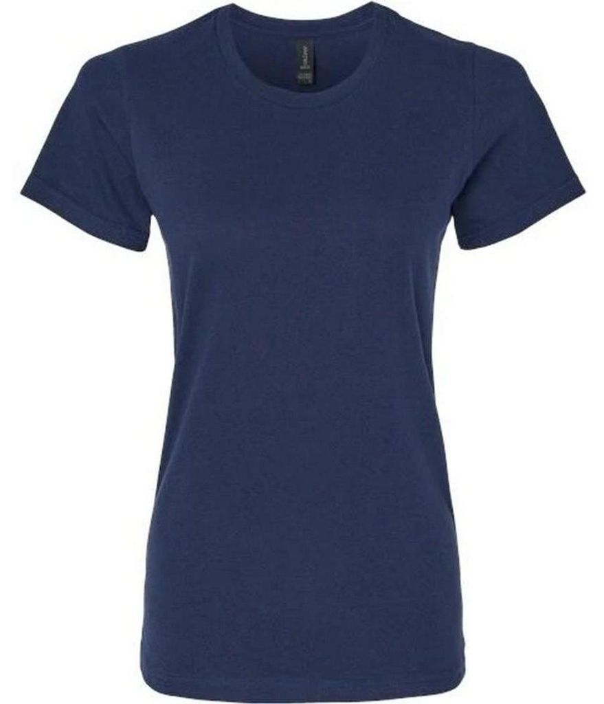 Gildan - "Softstyle" T-Shirt Mittelschwer für Damen LT588 (XL) (Marineblau)