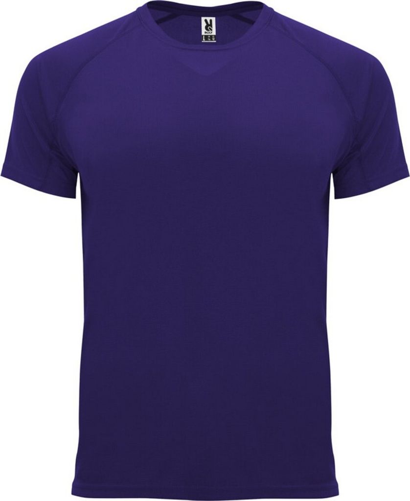 Roly - "Bahrain" T-Shirt für Herren - Sport kurzärmlig PF4339 (L) (Mauve)