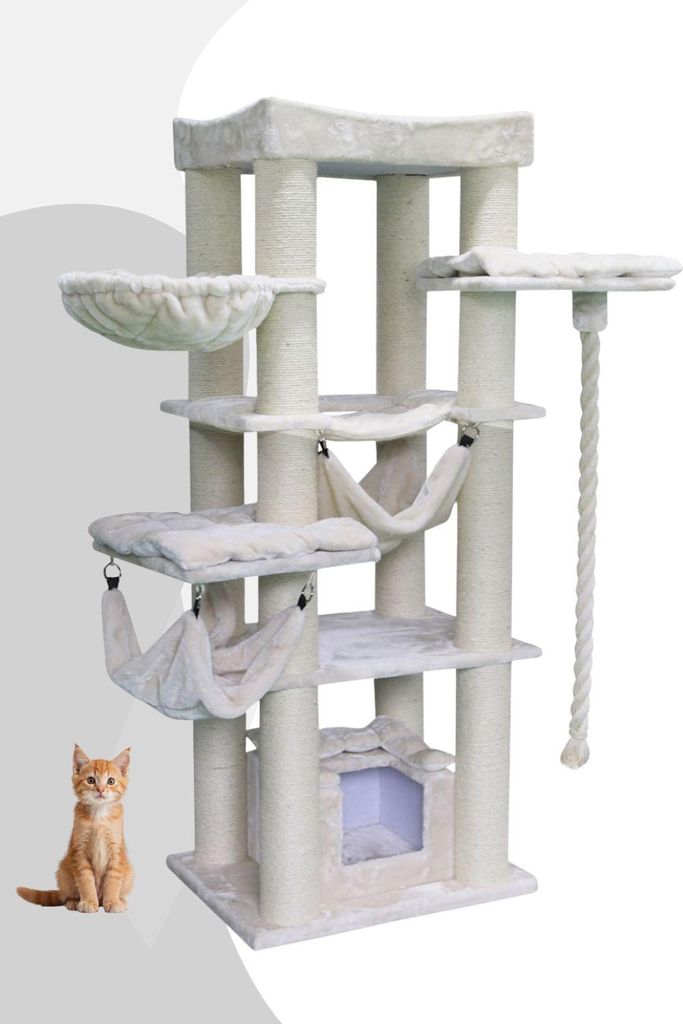Nobby Kratzbaum Rubi H 197 cm cream Kratzbäume