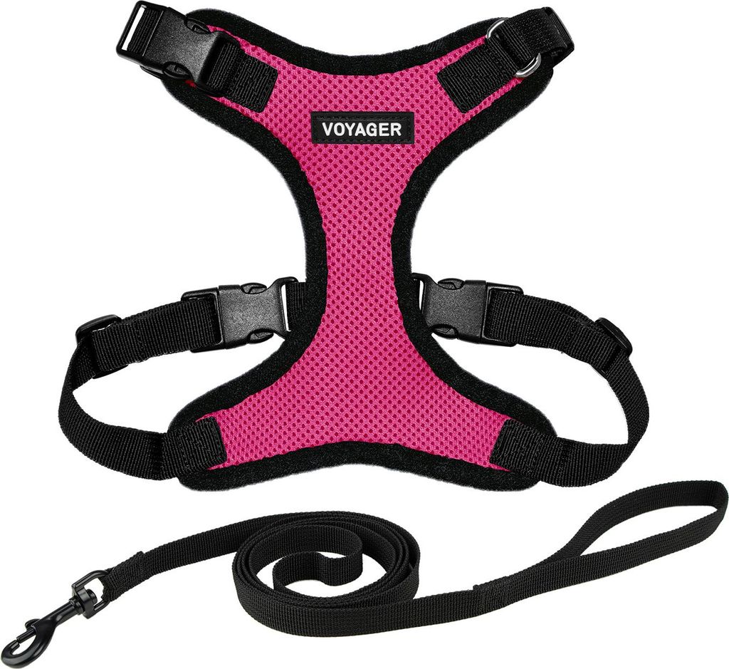 Voyager Step-in Lock Katzengeschirr und reflektierende Katzenleine mit Neoprengriff by Best Pet Supplies - Unterstützt kleine, mittlereund große ...