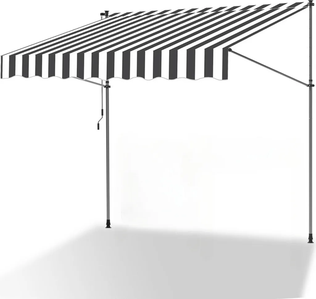 Tenda da Sole a Morsetto Aopunly 350x120cm - Ombra Senza Buchi