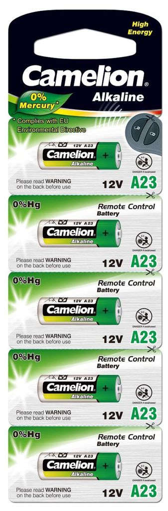 Batterie Camelion A23 12,0Volt 5er Blister Produktbild 