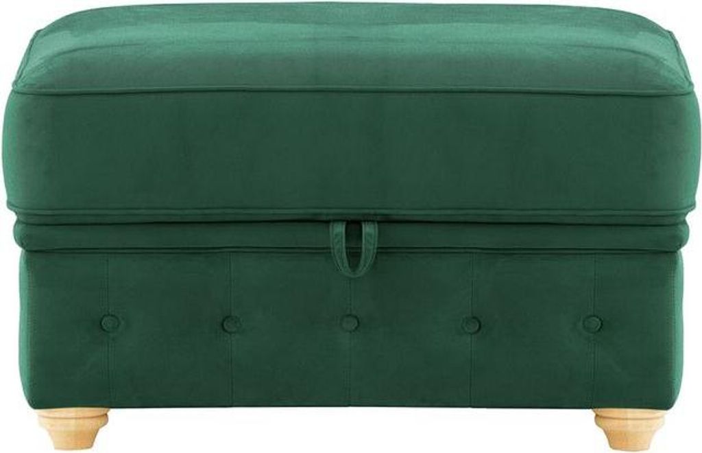 Chesterfield Borneo Aufbewahrungshocker-Velluto 10-like oak
