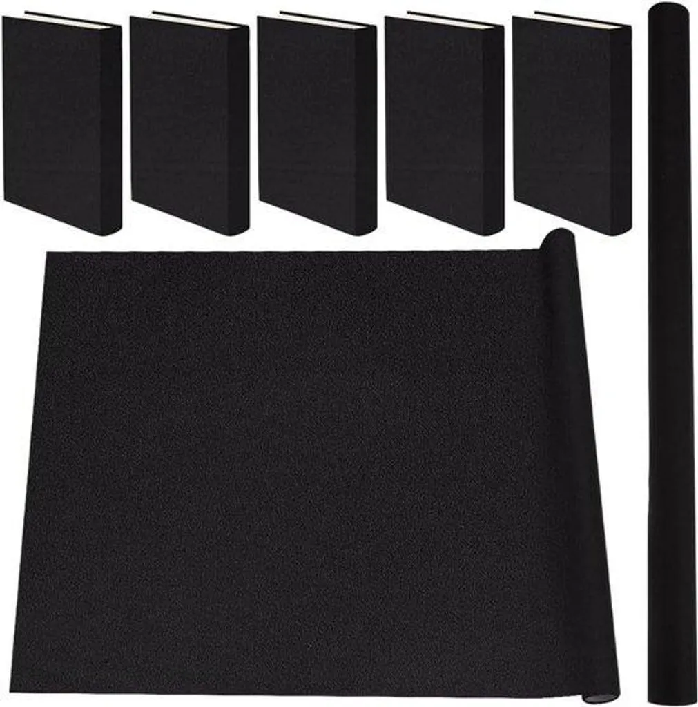Couverture de livre noire 109 x 42 cm pour réparer et protéger vos BD