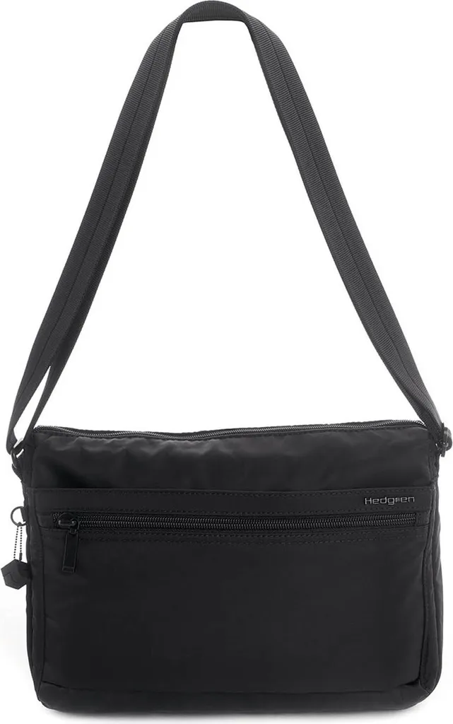 Hedgren Eye M HIC176M Noir - Sac à main bandoulière avec protection RFID