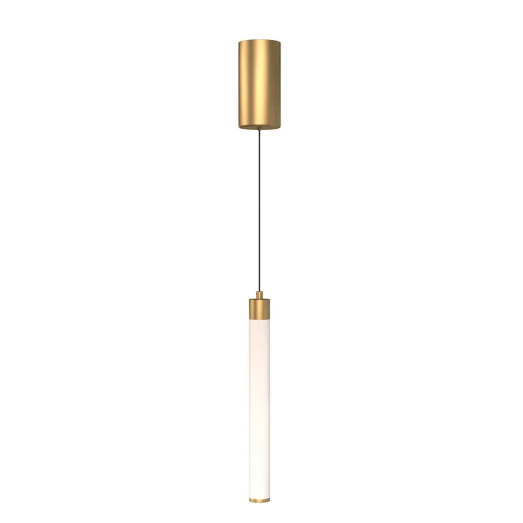 Suspension LED 10W Or Blanc Chaud - Finition Luxe Collection Ray