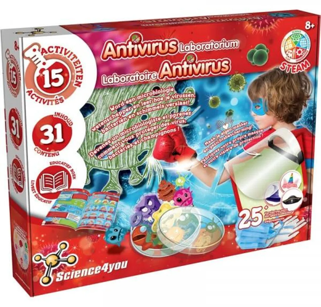 Comment protéger sa santé ? Laboratoire Antivirus Science4you Enfant
