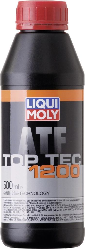 Liqui Moly Getriebeöl Top Tec ATF 1200 500 ml Produktbild 