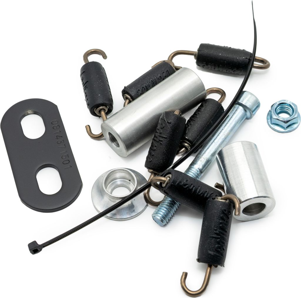 Auspuffhalterung LeoVince Auspuff-Ersatzteil Schrauben Haltesatz für Yamaha MT09 Bj. 2021