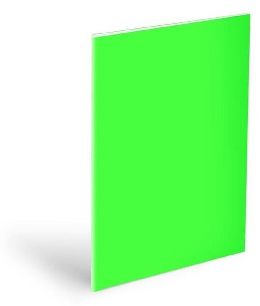 Paczka Okładka na zeszyt A4 neon zielony 180mic 10 sztuk Zdjęcie produktu 