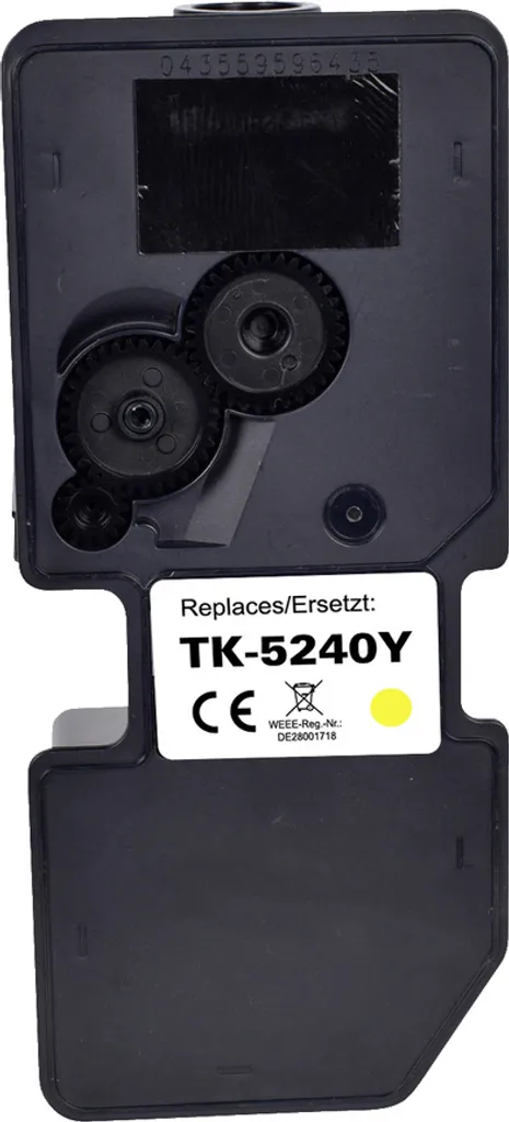 Solution Impression Couleur pour Kyocera TK-5240Y, Toner Renkforce Jaune