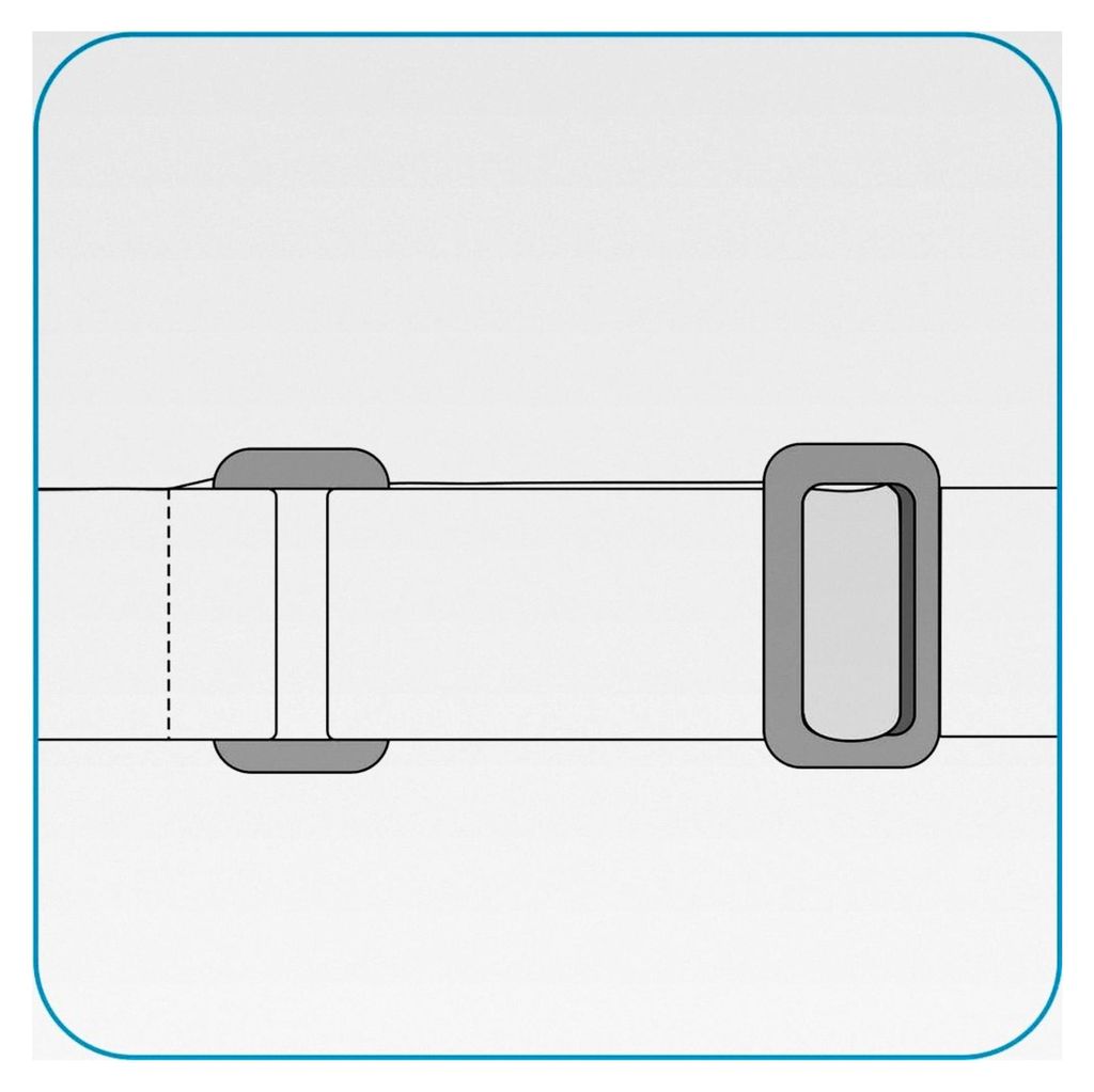 Sitzpolster Niederlehner Alicante Blockstreifen gelb-weiß 100x50x7 cm