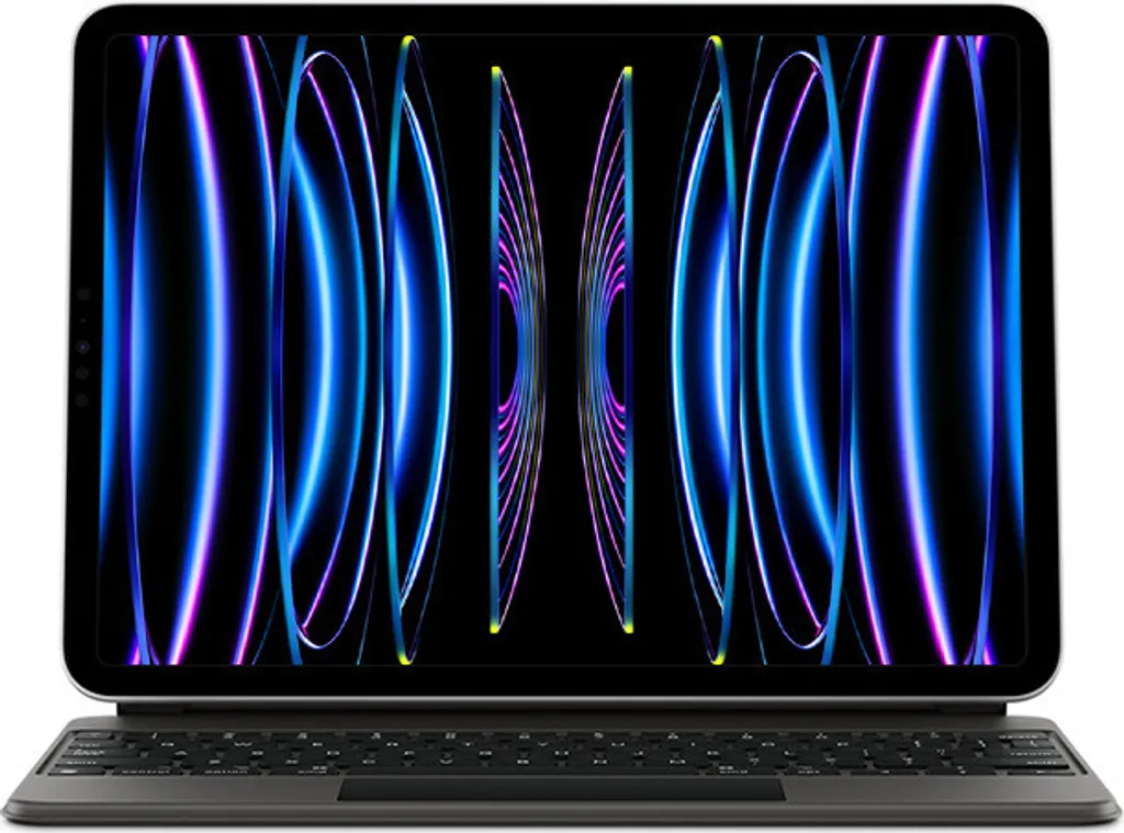 Clavier Bluetooth et Coque iPad Pro 12.9 avec Support Stylet Intégré