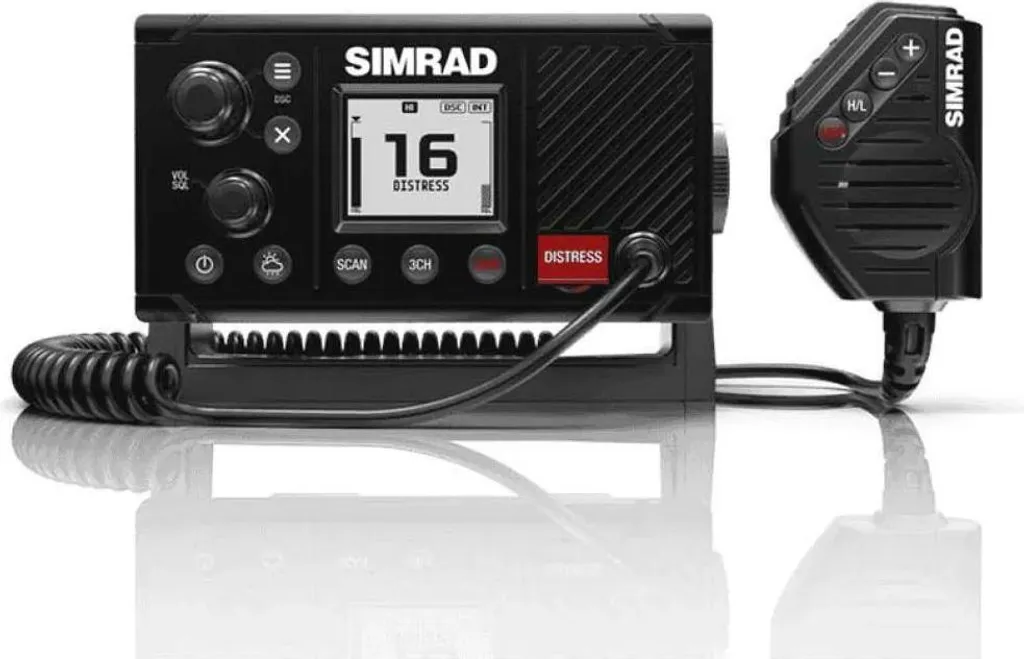 Émetteur radio Simrad RS20S compact noir étanche IPX7 NMEA 2000 GPS