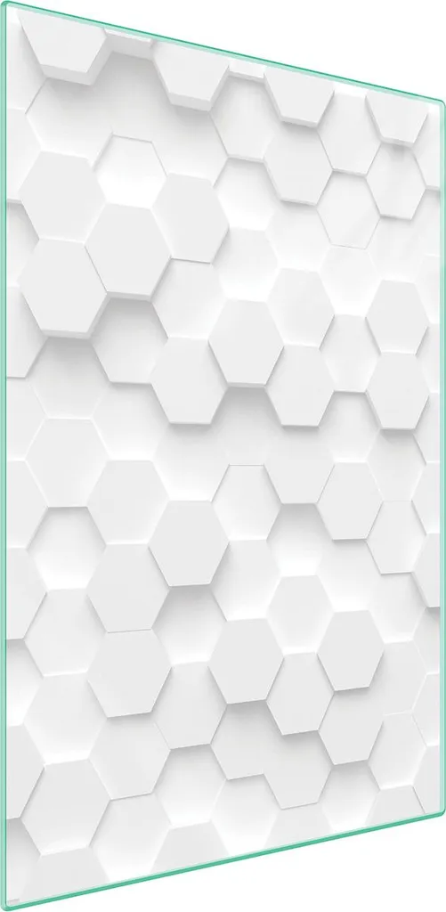 Coprifornelli Vetro Temperato Bianco 35x52 | Tagliere Design Cucina